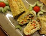 Foto langkah ke 4 dari resep Tamagoyaki Keju Sayur.