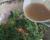 Foto langkah ke 3 dari resep Tumis Daun Pakis.