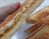 Foto langkah ke 3 dari resep Roti Bakar Keju Manis (teflon).