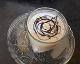A picture of step 4 of Banana almond chocolate smoothie.
