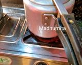 A picture of step 3 of Dahi Manjaa.