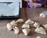 Foto del paso 2 de la receta: Galletas saladas de queso y fiambre de pollo