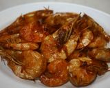 Foto langkah ke 7 dari resep Udang Pedas Manis.