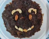A picture of step 4 of Apple Dryfruit Halwa.