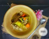 Foto langkah ke 3 dari resep Sop ayam kentang aromatik.