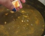 A picture of step 6 of Spinach Curry with mushroom and paneer cottage cheese.