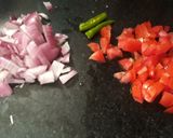 A picture of step 2 of Fried maggi.