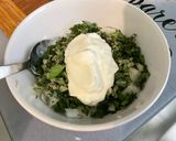 Une image de l'étape 10 de Cœur de saumon à la crème d’oseille.
