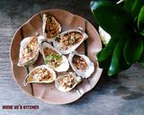 Hình bước làm 4 của món Hàu nướng mỡ hành