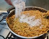 A picture of step 8 of Indomie instant noodles.