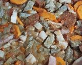 Foto del paso 5 de la receta: Lentejas guisadas 🍲con carne y chorizo colorado