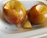 Foto del paso 3 de la receta: Manzanas asadas con flan