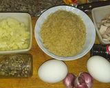 Foto del paso 1 de la receta: Arroz ahumado con cebolla y panceta
