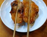 รูปขั้นตอนการทำที่ 1 ของ แกงเผ็ดไก่ย่างหน่อไม้ดอง