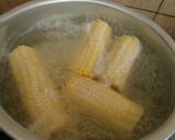 Foto langkah ke 2 dari resep Corn Cob Tea (Teh Bonggol Jagung).