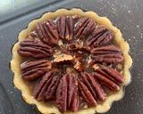 A picture of step 2 of Bourbon Chocolate Pecan Pie.