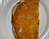 Foto del paso 4 de la receta Taco de jamón y queso sin harina