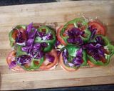 A picture of step 4 of Veg Cheese Grilled Sandwich (Mumbai Street Style).