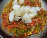 કોબી ગાજર વટાણા નું શાક (Kobi Gajar Vatana Shak Recipe In Gujarati) રેસીપી સ્ટેપ5ફોટો
