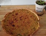 Une image de l'étape 2 de Tarte à l'oignon courgettes.