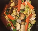 A picture of step 3 of California Farm Lizano Style Pepper Sauce.