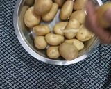 A picture of step 1 of Homemade Potato Waffers.