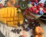 Une image de l'étape 12 de Tiramisu🥁 fête 🥳 les fruits 🫐🍑d’été 🍒🍓🥝🥭en verrines.