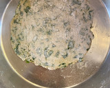 A picture of step 4 of Methi Roti with Kuttu Ata.