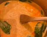 Une image de l'étape 4 de Ma petite soupe crevettes /coco façon thaï.