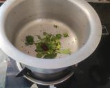 A picture of step 1 of Mango curry.