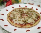 صورة لخطوة 7 من وصفة عجينة البيتزا السائلة الرهيبة👌