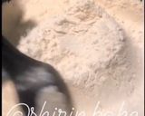 عکس مرحله 1 از دستور حلوا زعفرونی