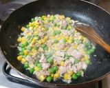 Pas rețetă Farfalle al limone con mais, piselli e tonno 2 fotografie