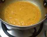 A picture of step 3 of Sarson Ka Saag and Makki Di Roti.