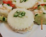 A picture of step 2 of Chicken mayo sandwich.