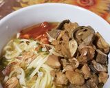 Foto langkah ke 4 dari resep Mie ayam Jamur bumbu komplit.