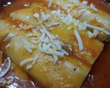 Foto del paso 7 de la receta: Canelons de Carn de Pollo. Amb tomatiga. I amb bechamel de Avena sin lactosa