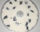 Foto langkah ke 4 dari resep Puding oreo lapis coklat.
