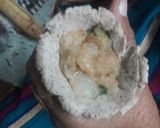 A picture of step 5 of Falahari Samosa kachori.