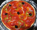 A picture of step 4 of Budget-Friendly Pizza.