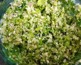 A picture of step 4 of Suji Thalipeeth.