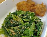 Foto langkah ke 6 dari resep Korean Spinach Side Dish (Bayam ala Korea).