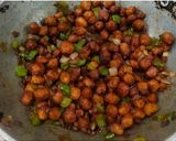 A picture of step 4 of Dry Soya Manchurian.