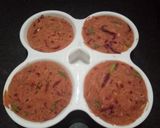 A picture of step 6 of Mix Veg Oats Idli (in microwave).