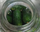 A picture of step 2 of Homemade Fermented Pickles with Saffron 2023.