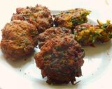 A picture of step 4 of Murungai keerai vadai (tamil).