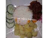 White rice wif stew n boiled potatoes recipe step 3 photo
