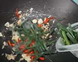 Foto langkah ke 3 dari resep 5. Tumis Tempe Kacang Panjang.