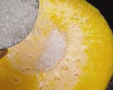 A picture of step 2 of Muskmelon Orange jam.
