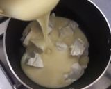 A picture of step 2 of Fudgy Oreo fudge.
